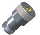 7mm-N母 平接头-N母 射频微波平接头同轴转接器
