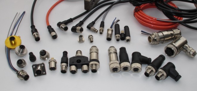 M12连接器9PIN,10PIN,11PIN,12PIN厂家