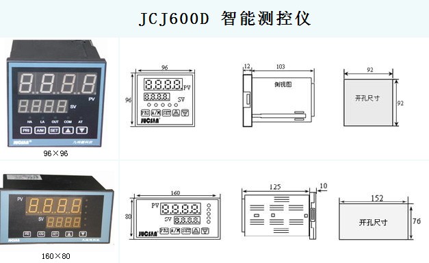 JCJ600D 智能测控仪