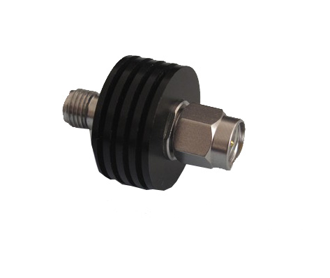 SMA不锈钢 9dB 5W DC-18GHz 同轴固定衰减器