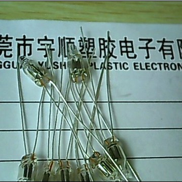 红色氖灯 NE-2红色氖灯 东莞红色氖灯厂家