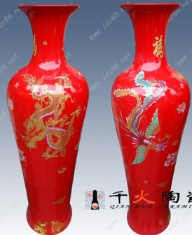 景德镇红瓷大花瓶供应商