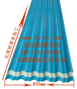 不腐蚀不生锈瓦寿命30年以上-彩钢瓦替代产品